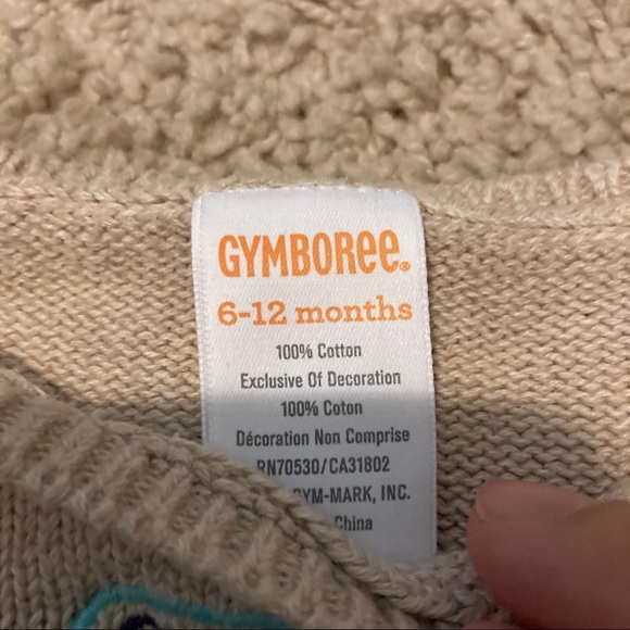 Iceskating llama tunic sweater size 6-12 months - Picture 3 of 3